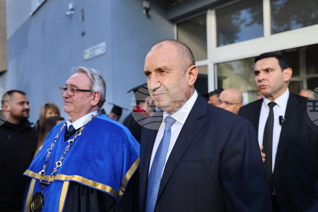 Пловдив - Висше училище по сигурност и икономика - Румен Радев