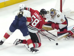 Panthers Blackhawks Hockey