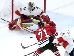 Panthers Blackhawks Hockey
