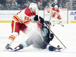 Flames Kraken Hockey