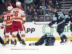 Flames Kraken Hockey