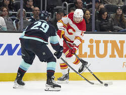 Flames Kraken Hockey