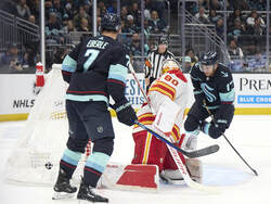 Flames Kraken Hockey