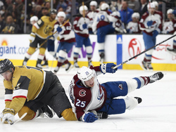 Avalanche Golden Knights Hockey