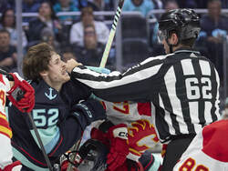 Flames Kraken Hockey