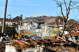 Село Лъвино - бедствено положение - доброволци