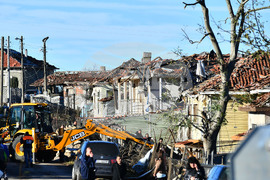 Село Лъвино - бедствено положение - доброволци