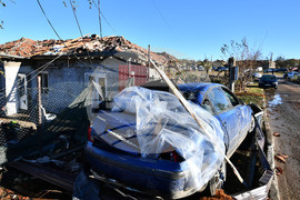 Село Лъвино - бедствено положение - доброволци