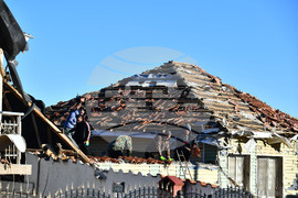 Село Лъвино - бедствено положение - доброволци