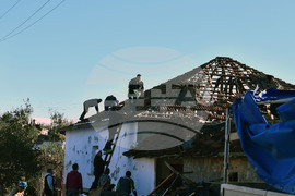 Село Лъвино - бедствено положение - доброволци