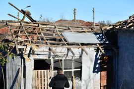 Село Лъвино - бедствено положение - доброволци