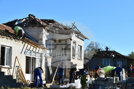 Село Лъвино - бедствено положение - доброволци