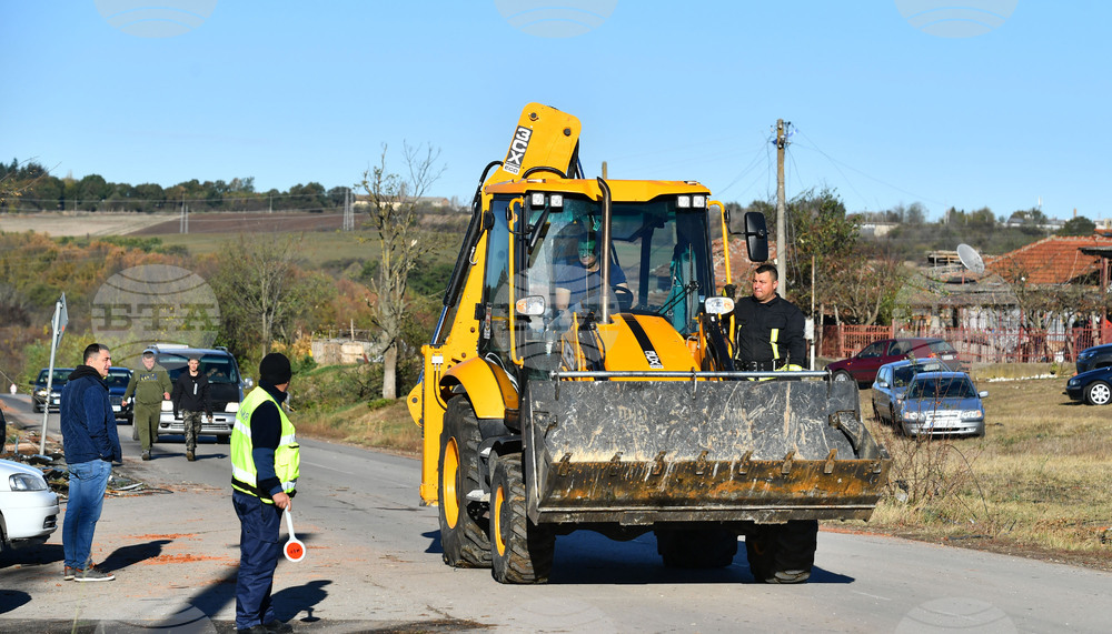 Село Лъвино - бедствено положение - доброволци