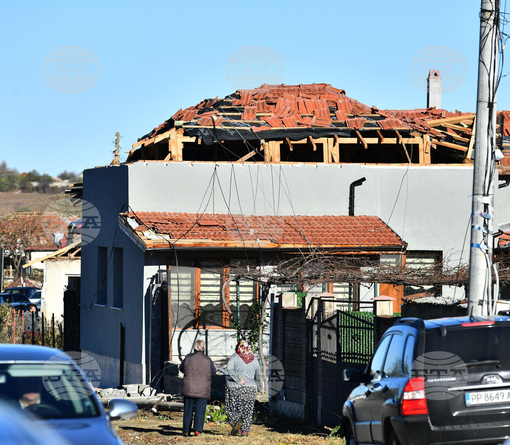 Село Лъвино - бедствено положение - доброволци