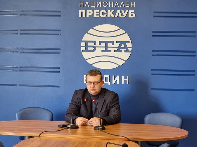 Брифинг на председателя на Общинската избирателна комисия Видин