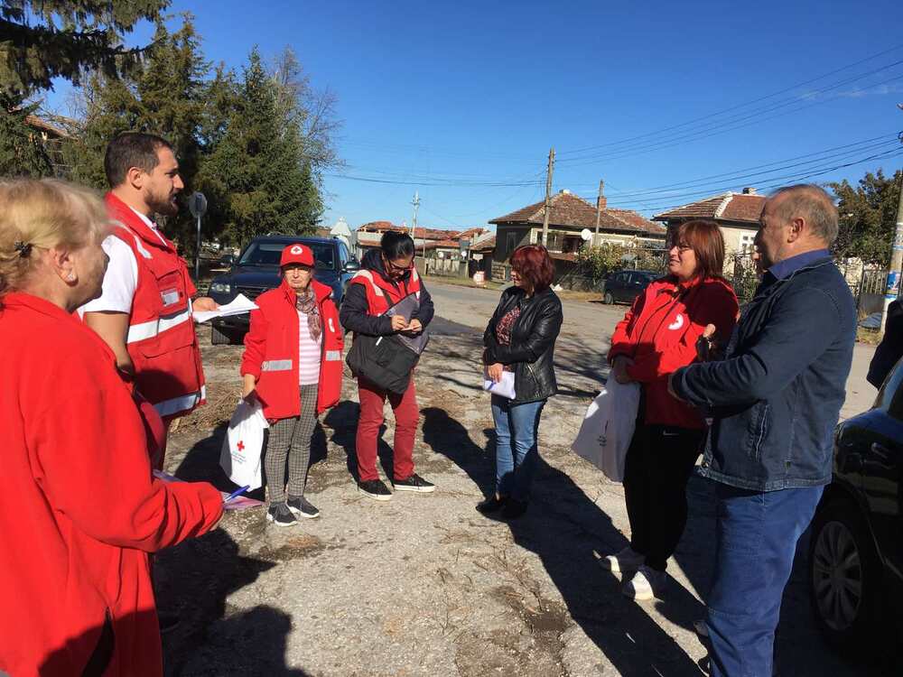 Екипи на БЧК са на място в с. Лъвино, община Исперих