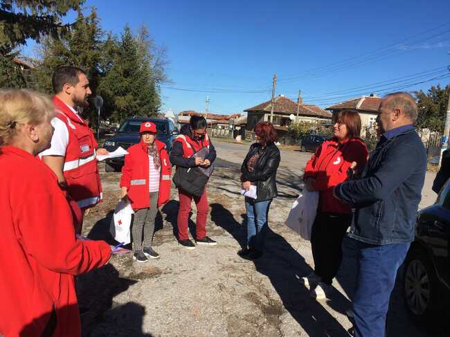 Екипи на БЧК са на място в с. Лъвино, община Исперих