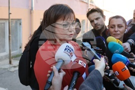 Корнелия Нинова - гласуване - местни избори 2023 - втори тур