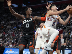 Suns Pistons Basketball