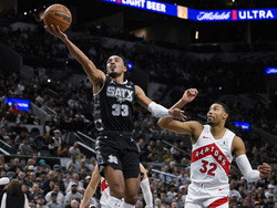Raptors Spurs Basketball