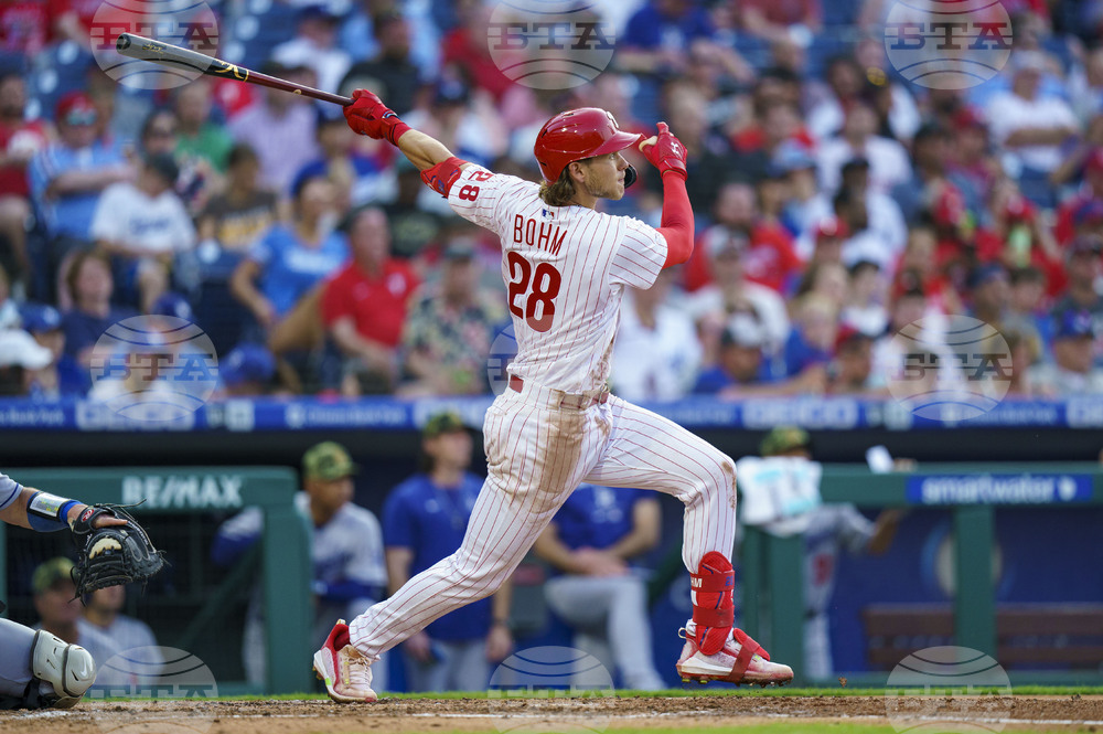 Dodgers Phillies Baseball
