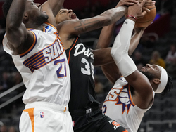 Suns Pistons Basketball