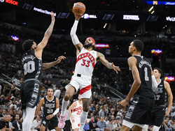 Raptors Spurs Basketball