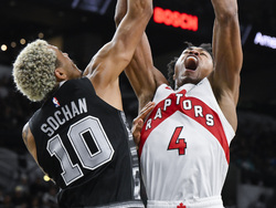 Raptors Spurs Basketball