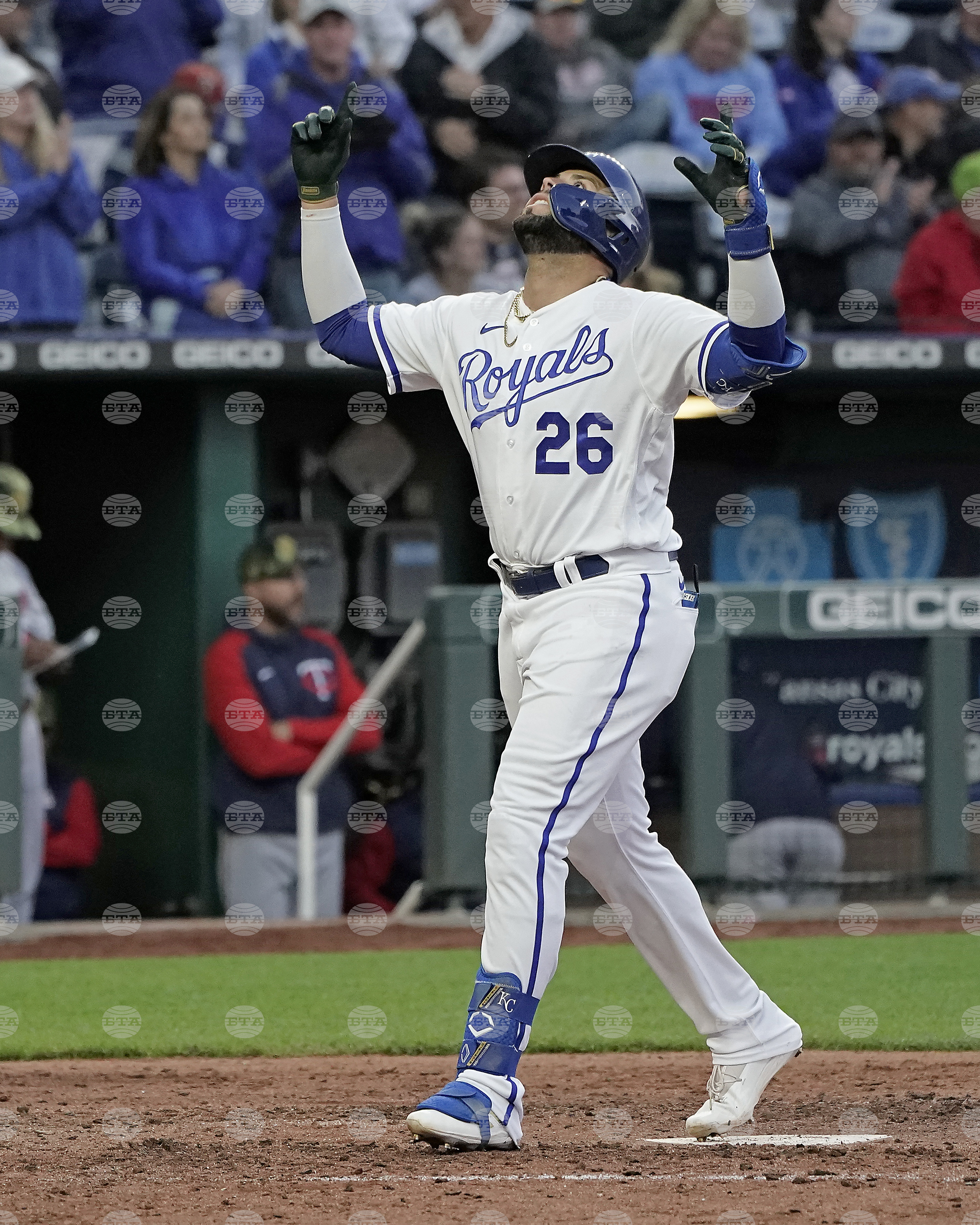 Twins Royals Baseball