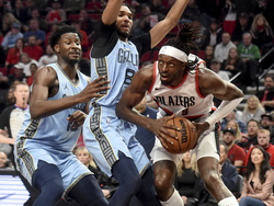 Grizzlies Trail Blazers Basketball