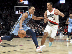 Grizzlies Trail Blazers Basketball
