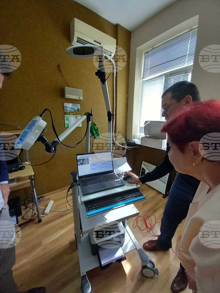 Многопрофилната болница за активно лечение „Д-р Тота Венкова“ в Габрово е получила нов ЕЕГ апарат от „Българската Коледа“