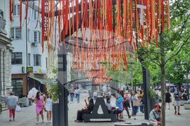 Площад Славейков - букви