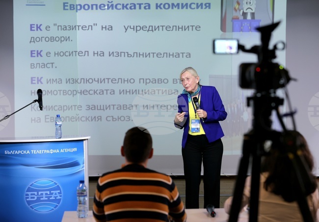 БТА - Европейски парламент - програма - млади журналисти - обучение - Ингрид Шикова