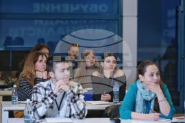 БТА - Европейски парламент - програма - млади журналисти - обучение - Радан Кънев и Теодор Стойчев