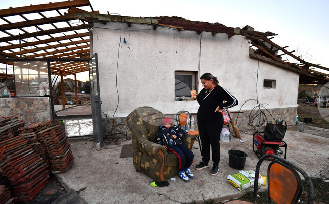 Село Лъвино - бедствено положение - възстановяване на щетите