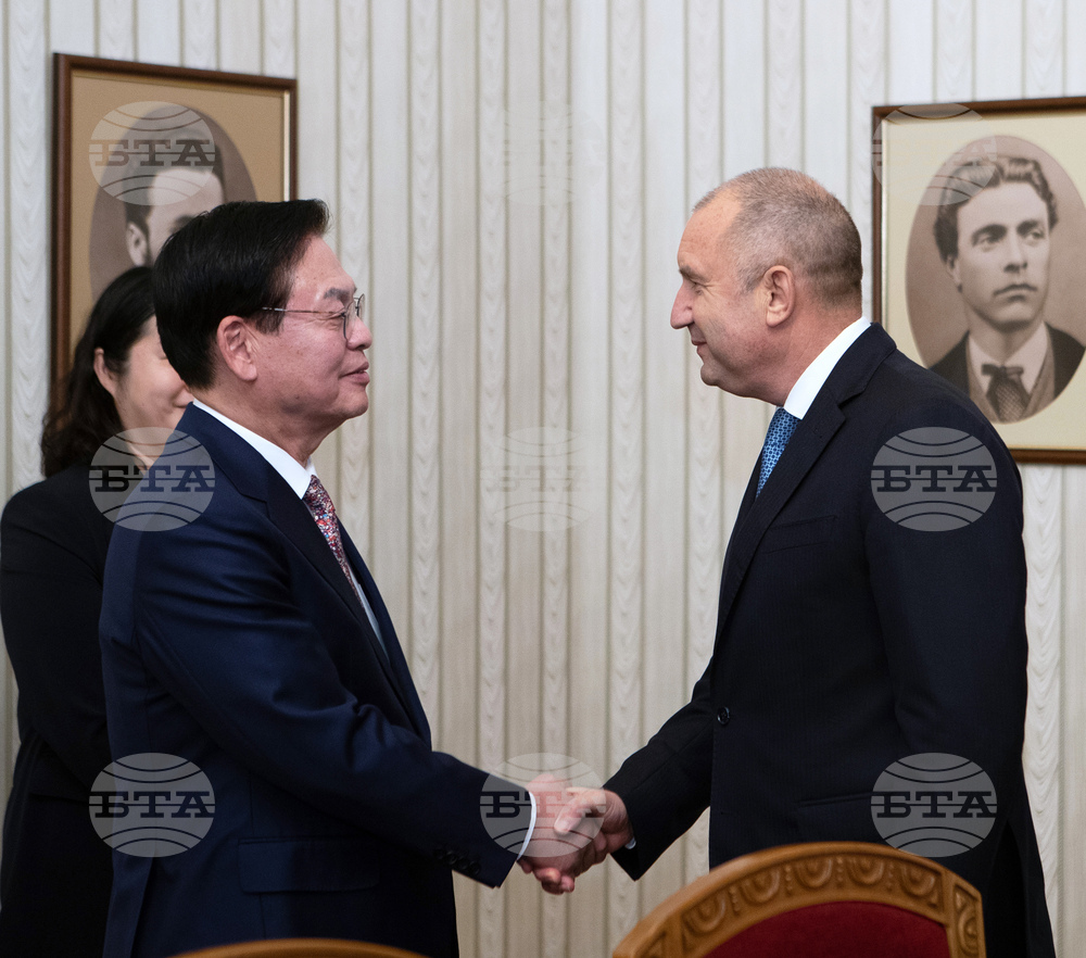 Президентът Румен Радев и заместник-председателят на Националното събрание на Република Корея Чънг У-тек обсъдиха перспективите за задълбочаване на икономическото и инвестиционно сътрудничество между двете държави