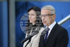 Николай Денков - Мария Габриел - брифинг