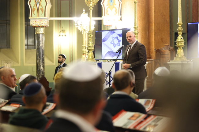 Росен Желязков: Стоим рамо до рамо с нашите братя от Държавата Израел, подкрепяме тяхната справедлива кауза и правото им да защитят себе си, своите домове и своята родина