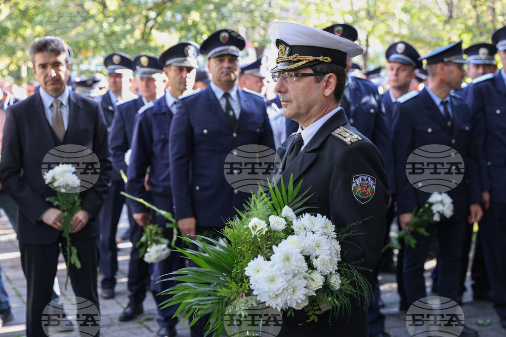 Бургас - професионален празник на полицаите - отбелязване