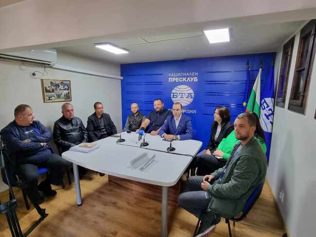 Пресконференция на новоизбраният кмет на община Кюстендил