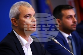 Национален пресклуб на БТА София - ПП „Възраждане“ - пресконференция - Костадин Костадинов