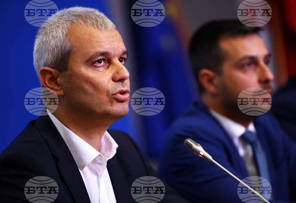 Национален пресклуб на БТА София - ПП „Възраждане“ - пресконференция - Костадин Костадинов