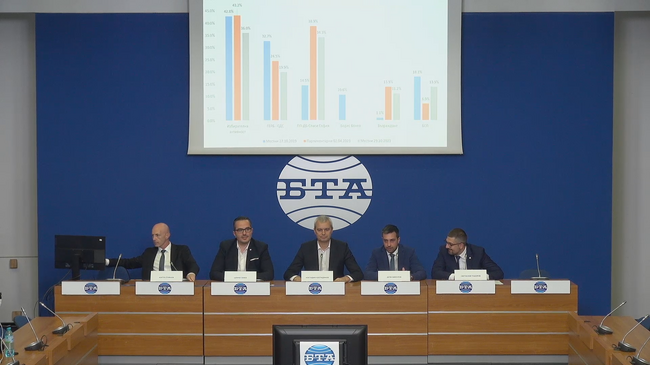 Първа пресконференция на ПП „Възраждане“ след местния вот