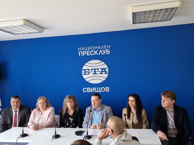 Пресконференция на новоизбрания кмет на община Свищов Генчо Генчев