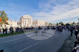 Република Северна Македония - пенсионери - протест