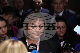 Парламент - Корнелия Нинова - брифинг