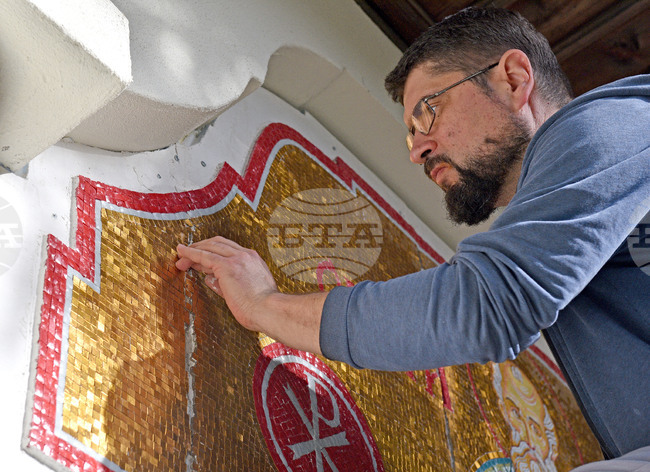 Варна  - храм „Св. Атанасий" - зографисване