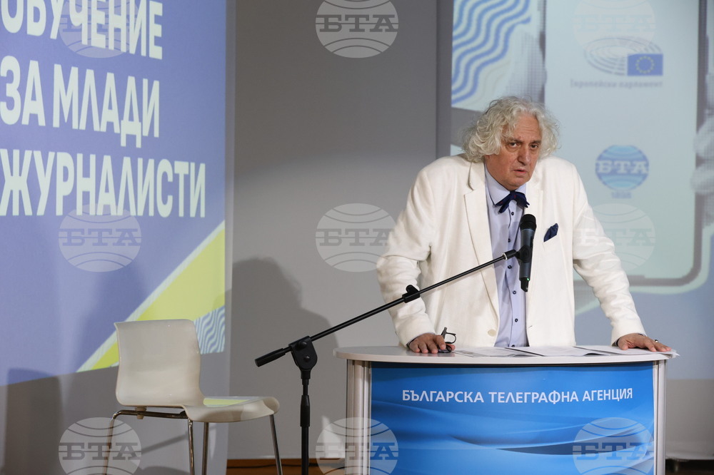 БТА - Европейски парламент - програма - млади журналисти – обучение - Ролята на медиите - доц. Георги Лозанов