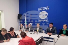 Национален пресклуб на БТА-Перник - ПП „Възраждане“ - пресконференция